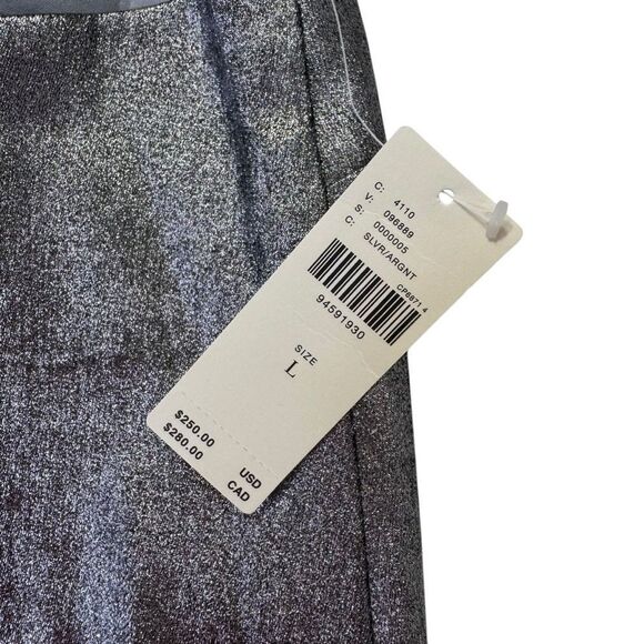 NEW The Wolf Gang Luvia Beaded Halterneck Bouse Silver Large - Picture 6 of 7